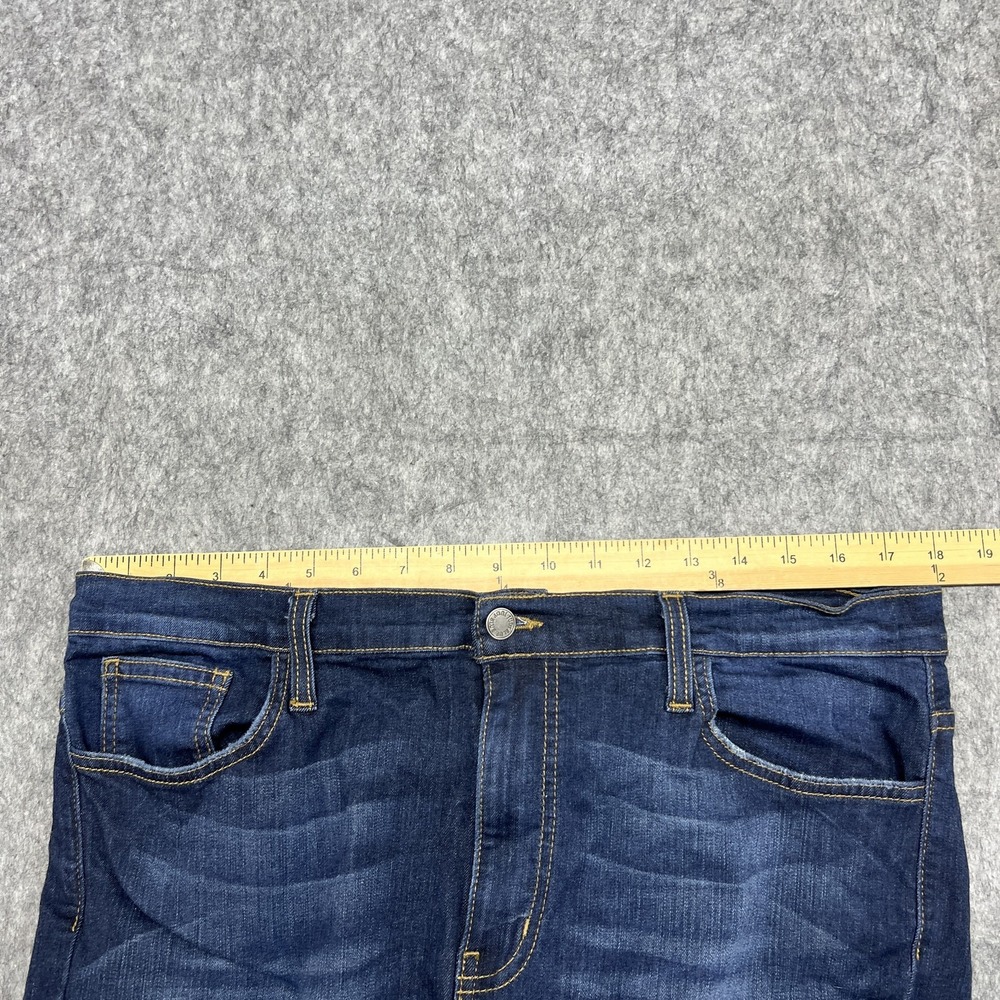 Judy Blue Jeans Womens 3XL Blue Dark Wash Stretch Mid Rise Skinny Plus Size USA - Picture 10 of 15